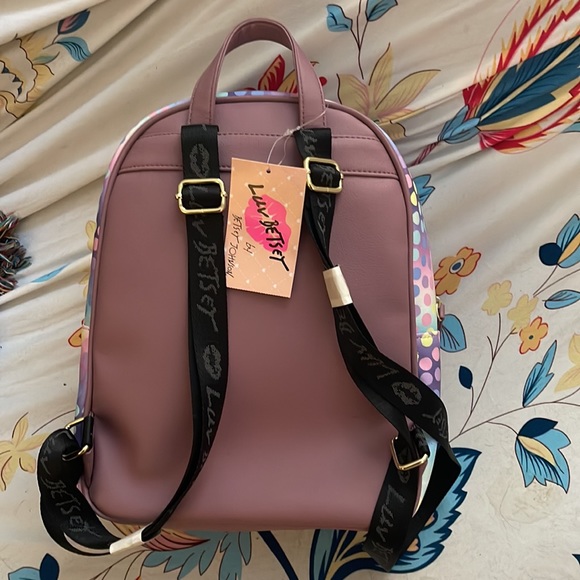 Betsey Johnson kitty backpack - Picture 2 of 3